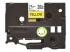 Brother TZe-FX641 - Black on yellow - Front