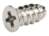 StarTech.com 50-Pack M5 Screws, 10mm Long Computer/PC Case Fan Screws, Self-Tapping Computer Case Fan Mounting Screws, Phillips/Flat Head, Fits M5 Fan Holes, Steel Zinc Plated - Right-angle
