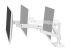 Ergotron LX Pro - Mounting kit (monitor arm, tall pole) - Right-angle