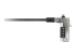 Kensington N17 Combination Cable Lock for Dell Devices with Wedge Slots - Close up