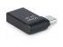StarTech.com Right Angled USB-C to USB-A Adapter, USB 5Gbps, Compact USB-C Male to USB-A Female Adapter, Metal Housing, M/F - Back