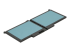 2-Power - Laptop battery - Back