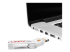 Lindy USB Port Blocker - Back
