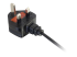 C2G Non-Polarised Power Cord - Close up