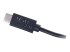 C2G USB 2.0 USB C to DB9 Serial RS232 Adapter Cable Black - Close up