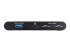 StarTech.com USB C Dock, 4K Dual Monitor DisplayPort, Mini Laptop Docking Station, 100W Power Delivery Passthrough, GbE, 2-Port USB-A Hub, USB Type-C Multiport Adapter 3.3' Cable, Dual DP - Back