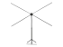 Epson ELPSC21 - Projection screen with tripod - Front