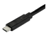 StarTech.com 3ft (1m) USB C to VGA Cable, 1920x1200/1080p USB Type C to VGA Video Active Adapter Cable, Thunderbolt 3 Compatible, Laptop to VGA Monitor/Projector, DP Alt Mode HBR2 Cable - Close up