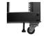 Startech 12U 19" Open Frame Server Rack, 4 Post Adjustable Depth 23-41" Mobile, Free Standing Rolling Network/Computer Equipment Data Rack, Dell PowerEdge, HP ProLiant ThinkServer - Close up