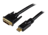 StarTech.com 15m High Speed HDMI Cable to DVI Digital Video Monitor - Right-angle