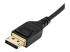 StarTech.com 6ft (2m) VESA Certified Mini DisplayPort to DisplayPort 1.4 Cable, 8K 60Hz HBR3 HDR, Super UHD mDP to DP 1.4 Cord, Slim (34 AWG) Ultra HD 4K 120Hz, Monitor/Video Cable - Close up