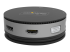 StarTech.com USB C Multiport Adapter, USB 3.1 Gen 2 10Gbps Type-C Mini Dock with 4K 60Hz HDMI/DisplayPort or 1080p VGA, 75W PD Passthrough, 3-Port USB Hub, GbE, Mobile Docking Station - Back