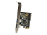 StarTech.com 2 Port PCI Express USB 3.0 Controller Card w/ SATA Power - Left-angle