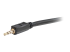 C2G Velocity DB9 Male to 3.5mm Male Adapter Cable - Close up