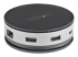 StarTech.com USB C Multiport Adapter, USB 3.1 Gen 2 10Gbps Type-C Mini Dock with 4K 60Hz HDMI/DisplayPort or 1080p VGA, 75W PD Passthrough, 3-Port USB Hub, GbE, Mobile Docking Station - Left-angle