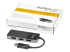 StarTech.com 3-Port Multi Monitor Adapter, DisplayPort 1.4 to 3x 4K DP Video Splitter, Triple or Dual 4K, Laptop/Desktop DisplayPort MST Hub for Multiple Monitors, Windows Display Adapter - Right-angle