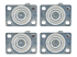 Eaton Tripp Lite Series SmartRack Rolling Caster Kit, 4 pack - Bottom