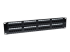 Intellinet Patch Panel, Cat6, UTP, 48-Port, 2U, Black - Back