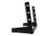 StarTech.com 8U Open Frame Network Rack - Left-angle