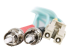 C2G LC-ST 10Gb 50/125 OM3 Duplex Multimode PVC Fiber Optic Cable (LSZH) - Right-angle