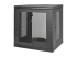 Eaton Tripp Lite Series 12U Wall Mount Rack Enclosure Server Cabinet w/ Door & Side Panels - Right-angle