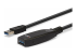 Lindy - USB extension cable - Right-angle