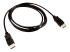 V7 - DisplayPort cable - Left-angle