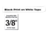 Brother TZe-221 - Self-adhesive - Front