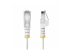 Startech 2.5m White Slim CAT6 Ethernet Cable, Snagless, 28AWG, LSZH - Multi-angle