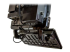 Zebra - Keyboard arm mount tray - Back