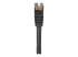 Startech 7m CAT6A Ethernet Cable, 10 Gigabit Shielded Snagless RJ45 100W PoE Patch Cord, CAT 6A 10GbE STP Network Cable w/Strain Relief, Black, UL Certified Wiring/TIA - Close up