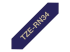 Brother TZe-RN34 - Gold on navy blue - Left-angle