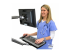Ergotron LX - Keyboard/mouse arm mount tray - Back