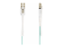StarTech.com 3m (10ft) LC to LC (UPC) OM4 Multimode Fiber Optic Cable w/Push Pull Tabs, 50/125µm, 100G Networks, Bend Insensitive, Low Insertion Loss - Multi-angle