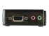 StarTech.com 4 Port Black USB KVM Switch Kit with Cables and Audio - 