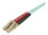 StarTech.com Aqua OM4 Duplex Multimode Fiber - Right-angle
