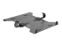 StarTech.com VESA Laptop Tray, Adjustable Monitor Arm Laptop Tray Secures Notebooks up to 4.5kg (9.9lb), 75x75 & 100x100 VESA Holes, Ventilated, Compatible w/ Monitor Desk Mounts & Stands - Left-angle