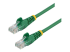 StarTech.com 0.5m Green Cat5e / Cat 5 Snagless Ethernet Patch Cable 0.5 m - Right-angle