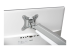 Kensington SmartFit One-Touch Dual Monitor Arm - Close up