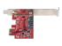 StarTech.com SATA PCIe Card, 2 Port PCIe SATA Expansion card, 6Gbps SATA Card, Full/Low Profile, PCI Express to SATA Adapter, ASM1061 Non-Raid SATA Controller Card - Right side