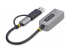 StarTech.com 2.5GbE USB-C to Ethernet Adapter with USB-A Converter - Back