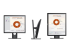 Dell P1917S - LED monitor - Multi-angle