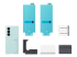 Samsung EF-MF966 - Back cover for mobile phone - Front