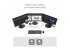 StarTech.com 3-Port Multi Monitor Adapter, DisplayPort 1.2 to HDMI MST Hub, Triple 1080p HDMI Monitor, Video Splitter for Extended Desktop Mode on Windows PCs Only, DP to 3x HDMI MST Hub - Front