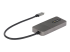 StarTech.com 3-Port USB-C MST Hub, USB Type-C to 3x HDMI Multi-Monitor Adapter for Laptop, Triple HDMI up to 4K 60Hz w/ DP 1.4 Alt Mode and DSC, HDR, 1ft (30cm) Cable, USB Bus-Powered - Right-angle