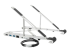 Targus Portable Stand with Integrated Dock - Left-angle