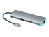 i-Tec USB-C Metal Nano Docking Station 4K HDMI LAN + Power Delivery - Right-angle