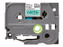 Brother TZe-751 - Black on green - Front