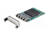 Startech 4-Port RJ45 Gigabit OCP 3.0 Server Network Card, Intel I350 - Left-angle