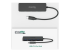 Plugable USBC-HUB4A - Hub - Front
